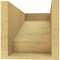 Ekena Millwork 8"W x 16"D x 8"H Wide Clemmons Rough Cedar Woodgrain TimberThane Corbel, Primed Tan CORUR08X16X08CLERCPR - alternate 5